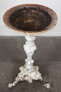 English early 20th Century bird bath