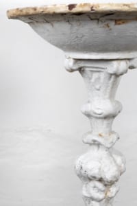 Cast Iron English Antique bird bath