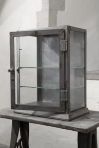 British vintage medicine cabinet