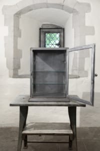 industrial bathroom cabinet