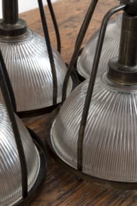 vintage original theatre lights