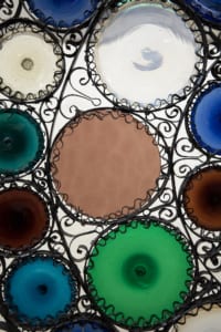 Vintage fireguard art deco