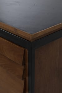 mid-century angled writing desk