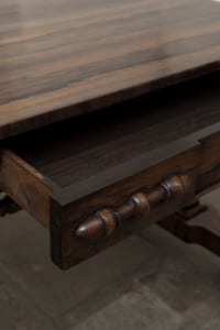 William IV rosewood library Table