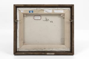 Jeet Chhabda canvas head study 1982