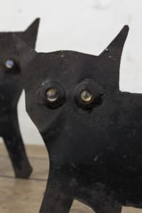 British Folk Art Cat Bird Scarers