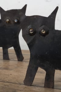 Folk Art Edwardian Cat Bird Scarers