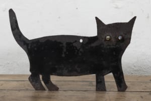 Cat bird scarers antique