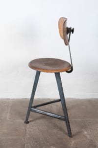 German Industrial Heinrich Rascher machinist chair 1950s