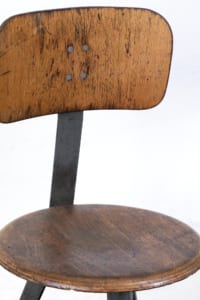 Vintage Industrial Heinrich Rascher machinist chair 1950s
