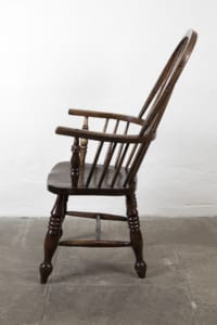 ear;y 19th century windsor arm chair