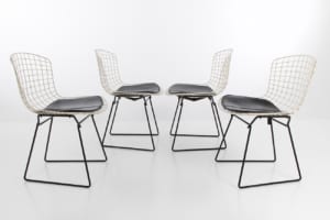 Harry Bertoia side chairs in mint condition