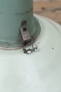 Vintage glass bulb pendant