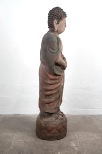 original carving of buddha