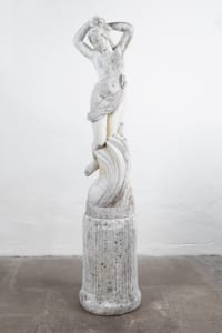 Vintage garden statue figure