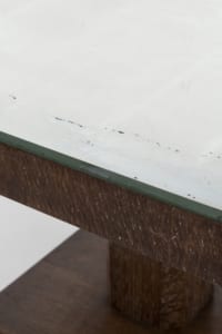 Mirrored occasional table