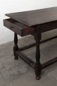 17th century table