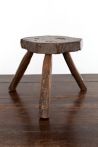 Primitive Welsh Milking Stool