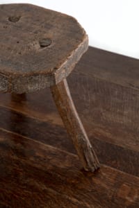 Antique 19th century Welsh milking stool