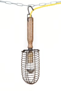 Industrial caged inspection light