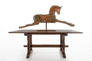 Antique 1920s decorative horse