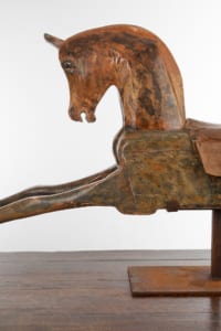 Antique American Rocking Horse