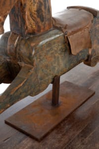 Vintage 1920s American rocking horse