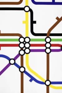 London Underground Tube Map Lightbox