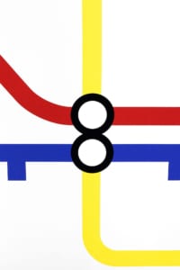 London Underground Tube Map Light
