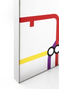 London Underground Tube Map Lightbox art