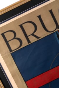 1939 original poster gold imprint