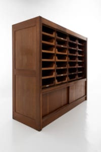 Early 20th century haberdashery cabinet