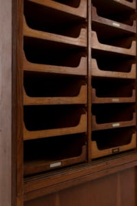 British Haberdashery Cabinet