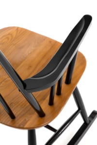 Ilmari Tapiovaara for Asko mid-century Scandinavian modern design rocking chair