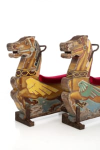 Art Deco Merry-go-round carousel horses