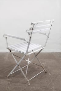 French garden chair