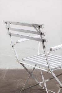 French vintage garden chair 1960s