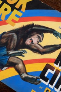 W.E Berry circus artwork poster