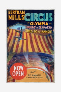 Vintage circus poster