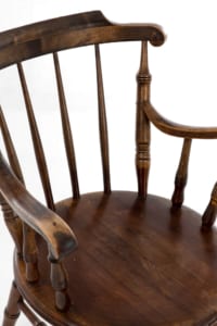 Edwardian Stick Back Ibex Armchair