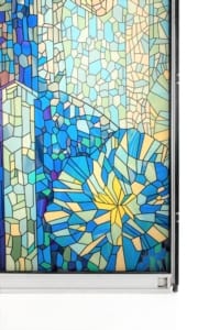 Unique stained glass lightbox