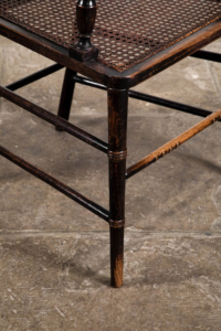 Regency Cane seat antique armchair