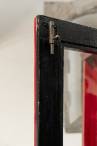 Original vintage red cabinet