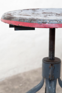 Original vintage factory stool