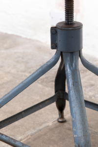 metal vintage stool