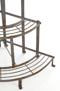 Vintage three tier french plant stand