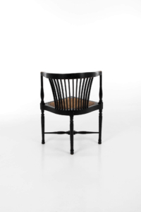 Arts and Crafts rush seat corner chair