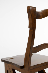 Victorian style antique original metamorphic library chair