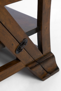 20th century Oak metamorphic library chair