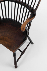 Original 18th century stick back chair elm and ash